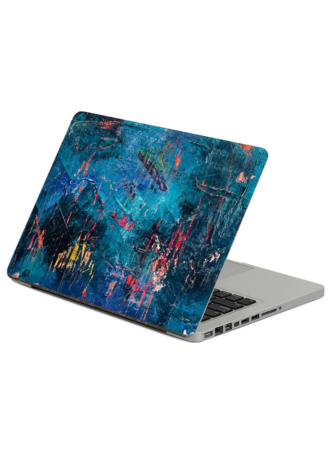 Fast Print Canvas Picture Printed Laptop Sticker Multicolor 