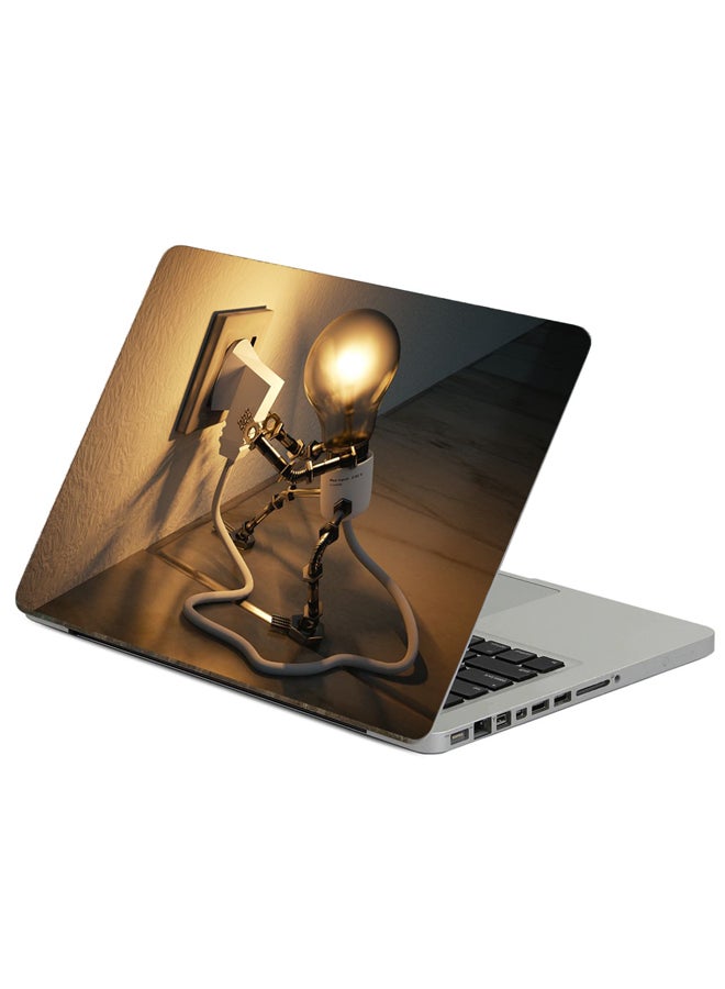 Fast Print Lamp Outlet Printed Laptop Sticker Multicolor