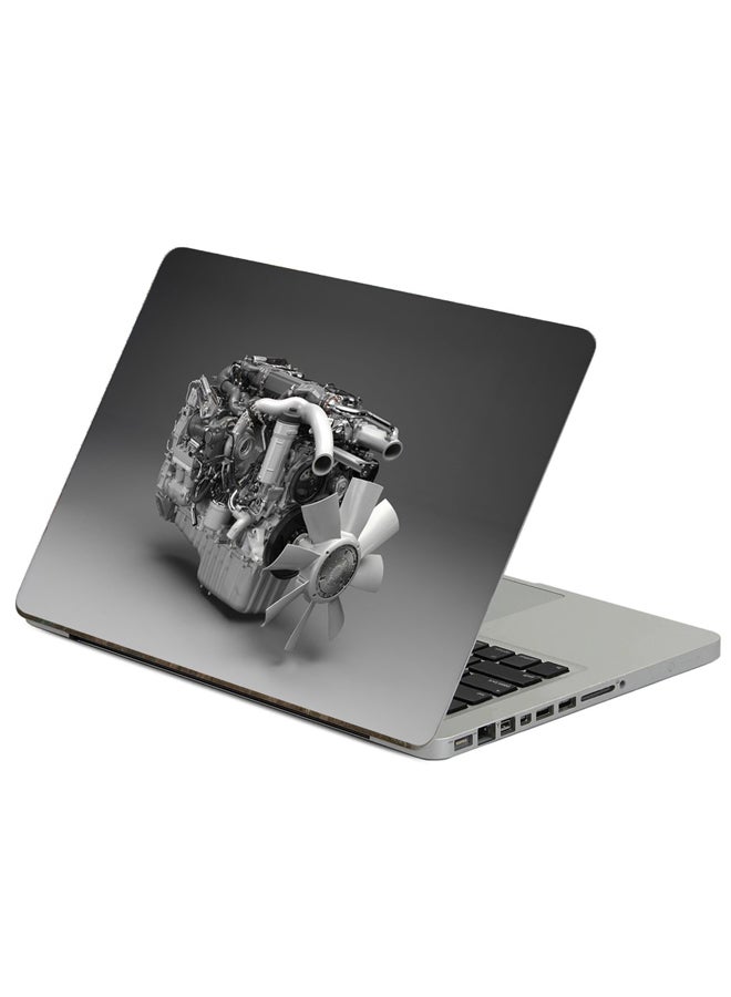 3D Engine Printed Laptop Sticker Multicolor - v1607419692/N40826050A_1