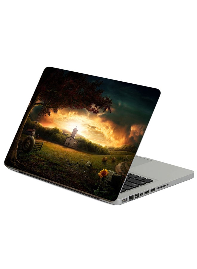 Fast Print 3D Photoshop Printed Laptop Sticker Multicolor