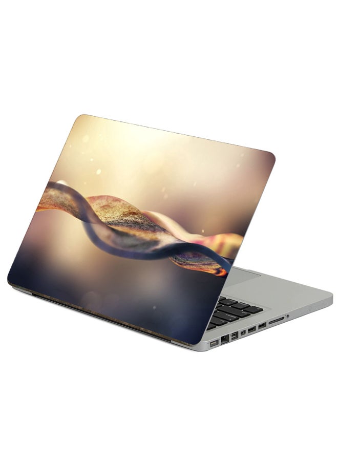 Fast Print Wave 3D Printed Laptop Sticker Multicolor