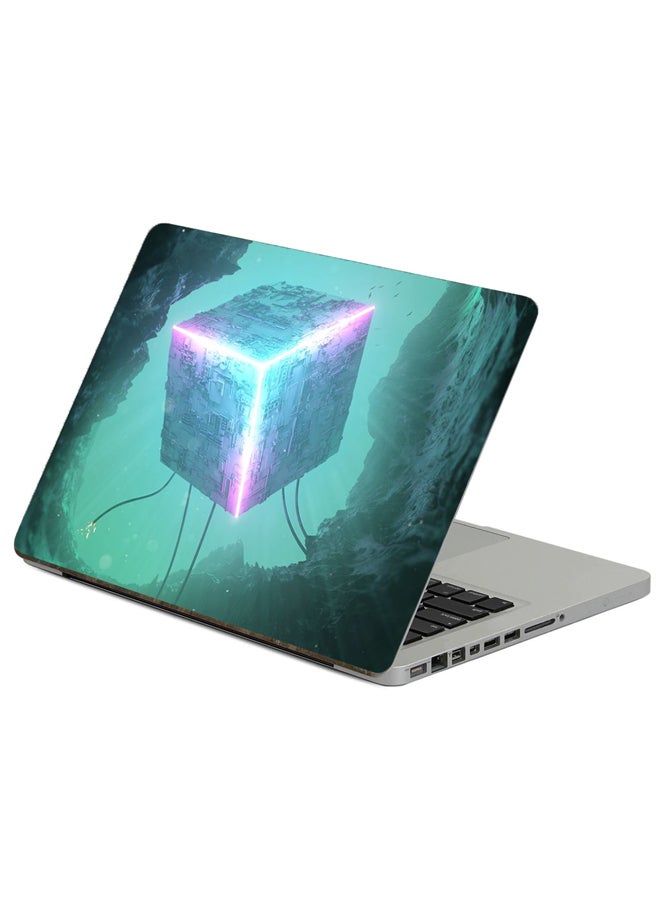 Fast Print - Cube 3D Printed Laptop Sticker Multicolor - Image 1