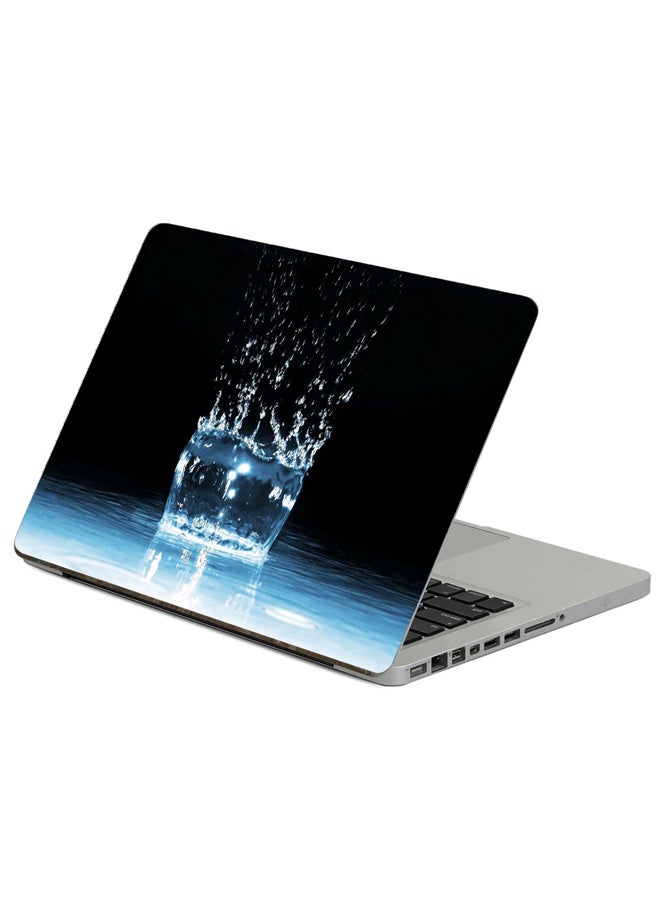 Fast Print Water Spray Printed Laptop Sticker Multicolor