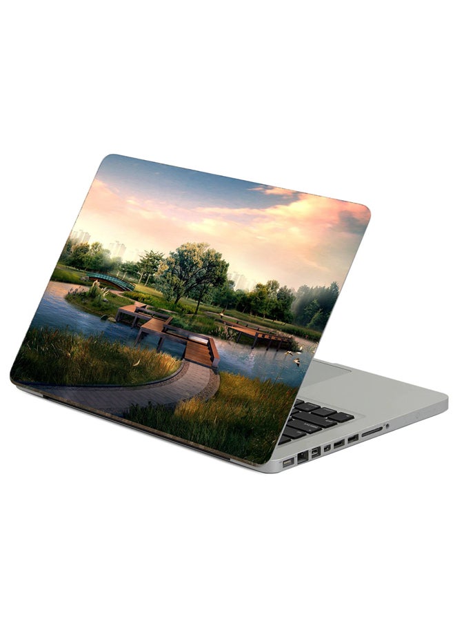 Fast Print 3D Photoshop Printed Laptop Sticker Multicolor