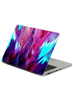 Rocks Sharp Printed Laptop Sticker Multicolor