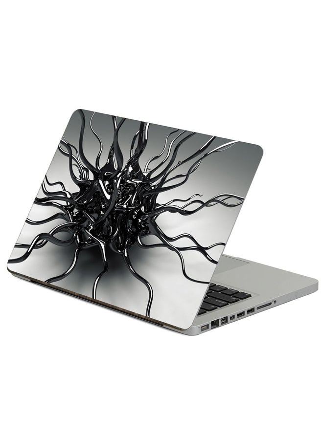 Fast Print Form Metal Printed Laptop Sticker Multicolor