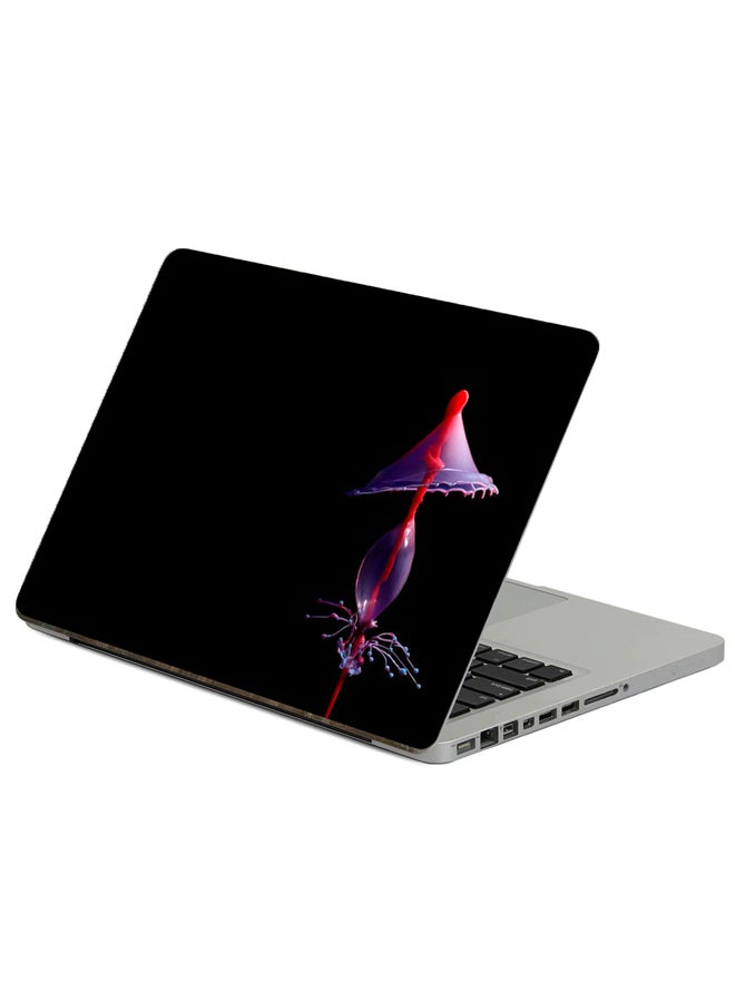 Fast Print Drop Splash Printed Laptop Sticker Multicolor