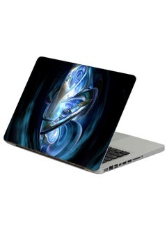 Alloy Abstraction Printed Laptop Sticker Multicolor