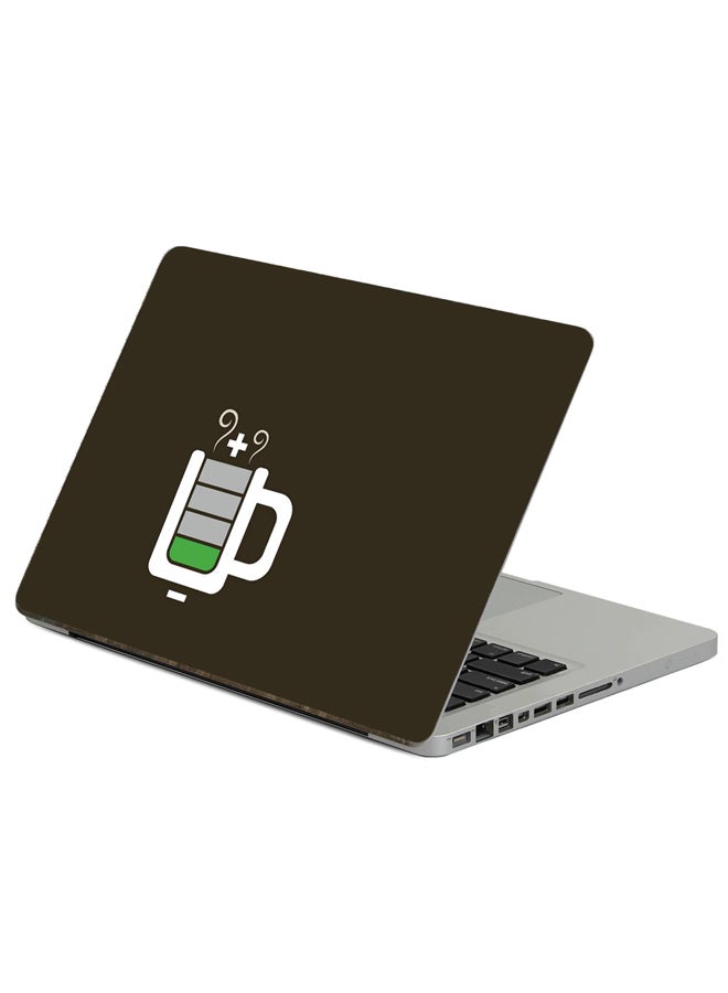 Fast Print Vector Art Printed Laptop Sticker Multicolor