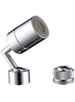 Generic Universal 720° Rotate Filter Faucet Water Tap Sprinkler Frother Silver 16.00*6.00*9.00cm  - Image 1