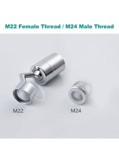Generic Universal 720° Rotate Filter Faucet Water Tap Sprinkler Frother Silver 16.00*6.00*9.00cm  - Image 4