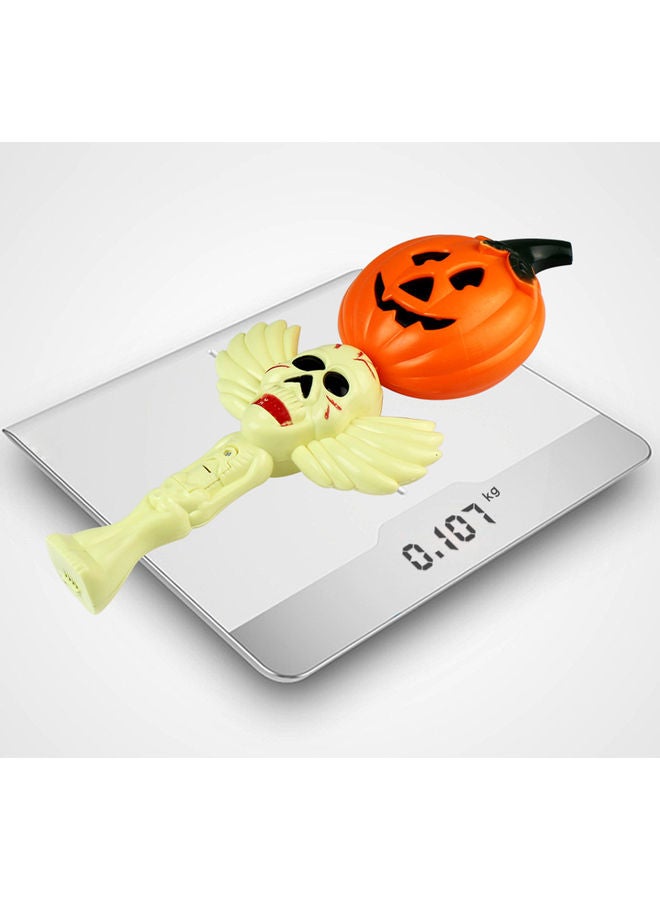 Halloween LED Lights & Scarry Laughing Sound Skull Wands Bat Wing Magic Wand Toy Suit Multicolour 40.00*2.50*16.50cm - Image 4