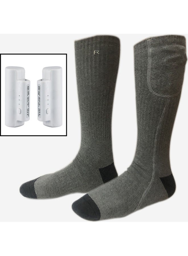 زوج من جوارب التسخين الكهربائية 24 x 32سم