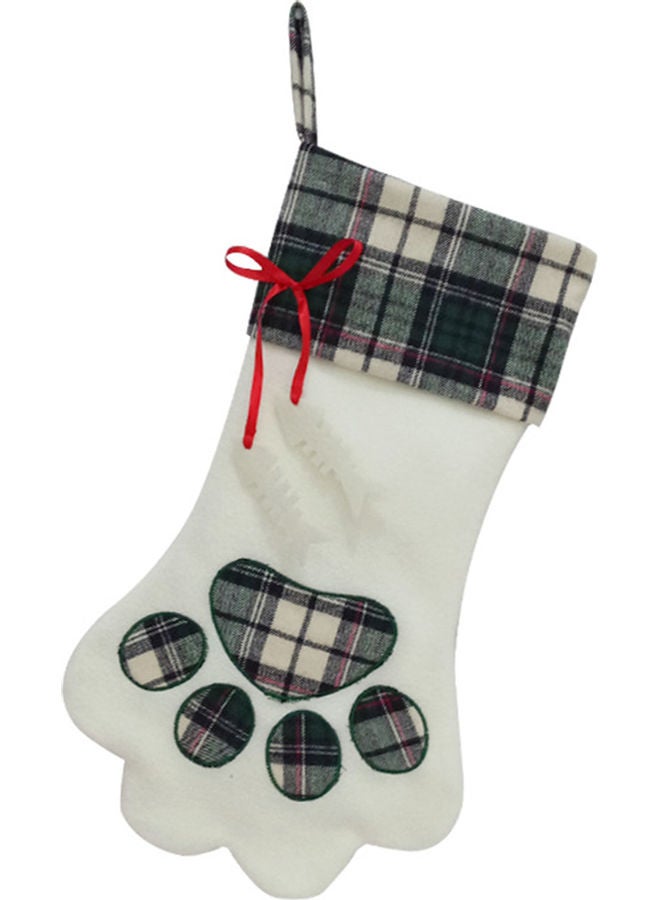 Tote Bag Happy Hanging Socks For Holiday And Decoration Blue 28.00*3.00*23.00cm  - Image 1