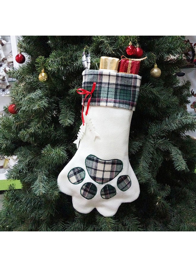 Tote Bag Happy Hanging Socks For Holiday And Decoration Blue 28.00*3.00*23.00cm  - Image 2