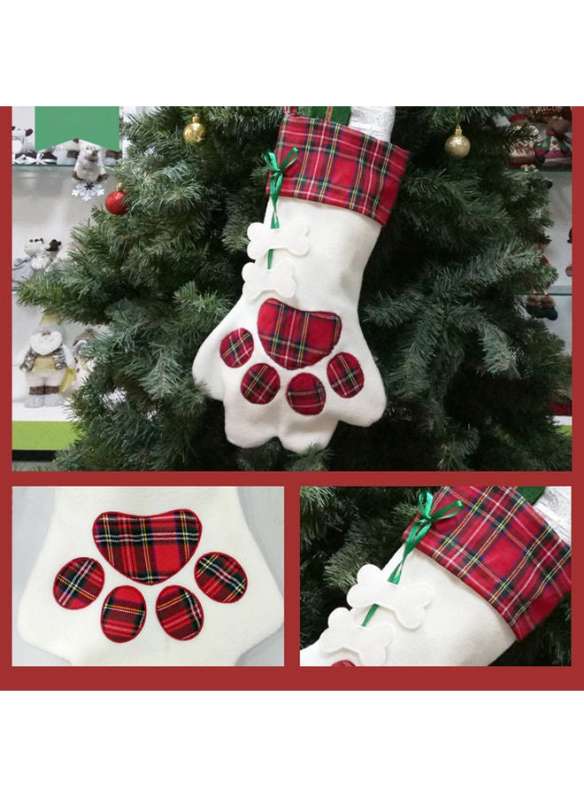 Tote Bag Happy Hanging Socks For Holiday And Decoration Blue 28.00*3.00*23.00cm  - Image 3