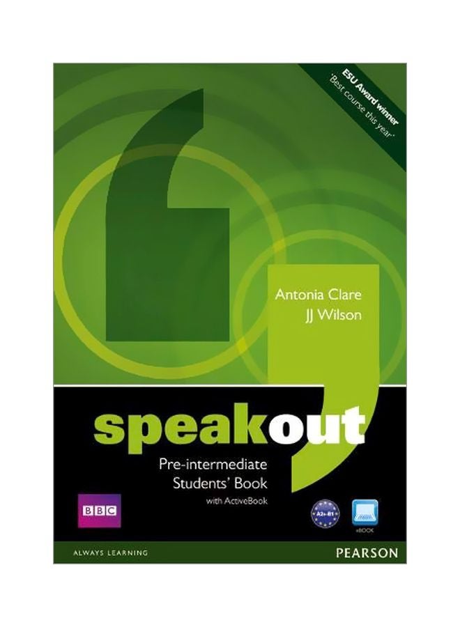 Speakout Pre-Intermediate Students Book And DVD/Active Book Multi ROM Pack Paperback English by Antonia Clare - 40570 