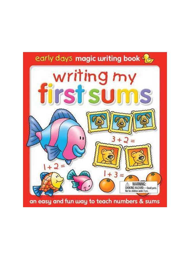 Writing My First Sums Paperback English - 01 Mar 2013