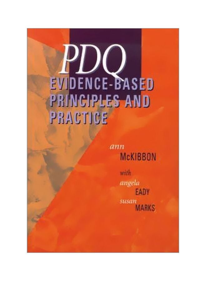 PDQ Evidence-Based Principles And Practice English by K. Ann McKibbon - 01 Apr 1999 