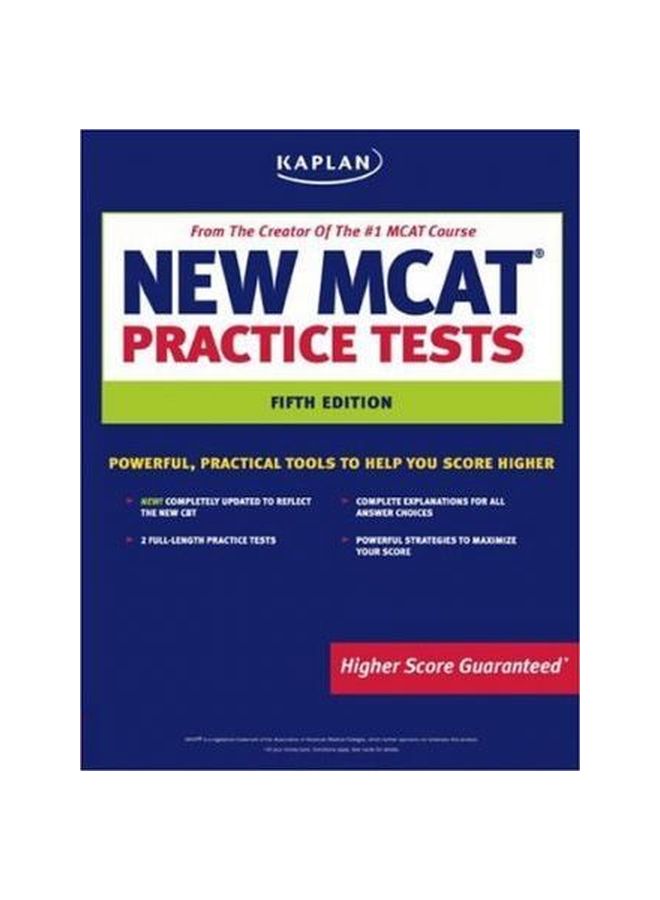 New MCAT Practice Tests Paperback English - 01 Aug 2006 
