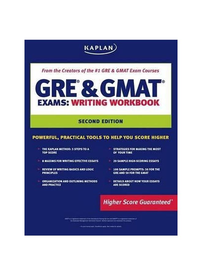 GRE And GMAT Exams Writing Workbook Hardcover English - 01 Aug 2006 