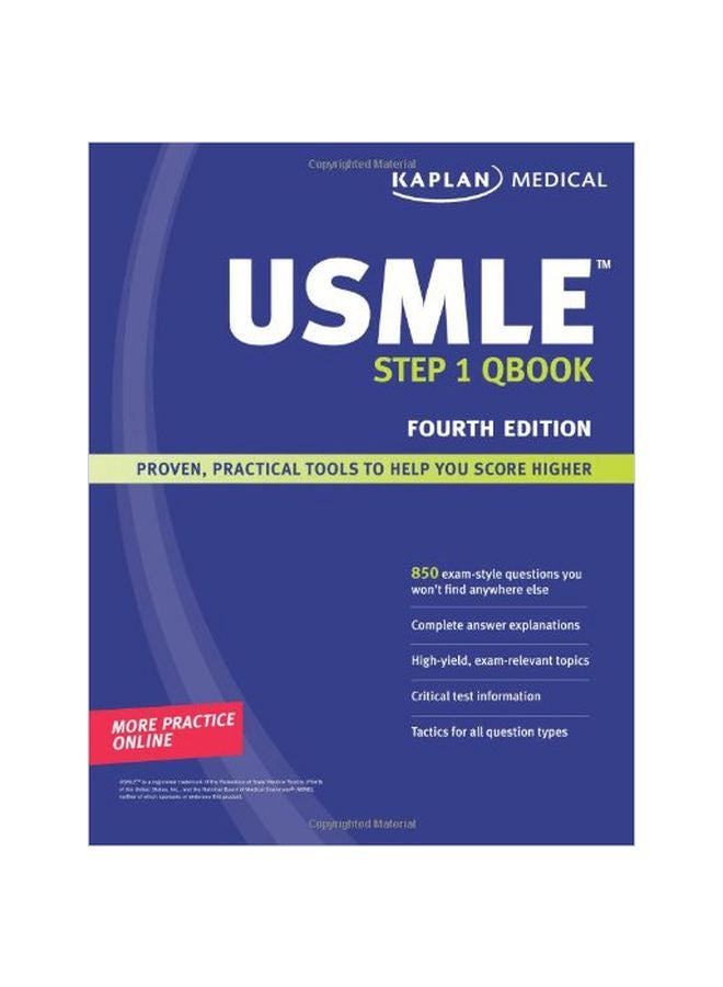 كتاب أسئلة Kaplan Medical USMLE Step 1