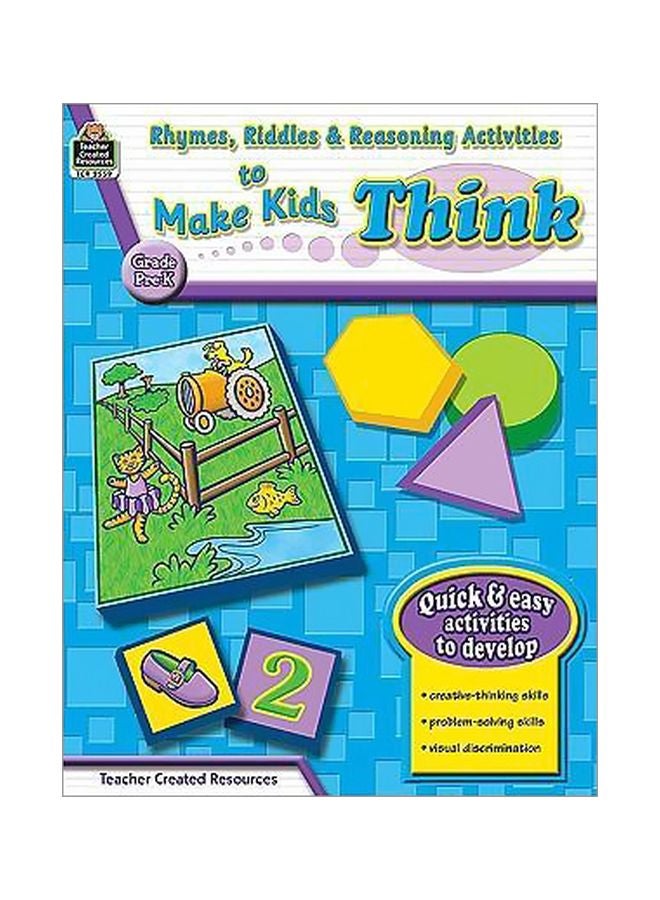 Rhymes, Riddles And Reasoning Activities To Make Kids Think paperback english - 15 Apr 2009 