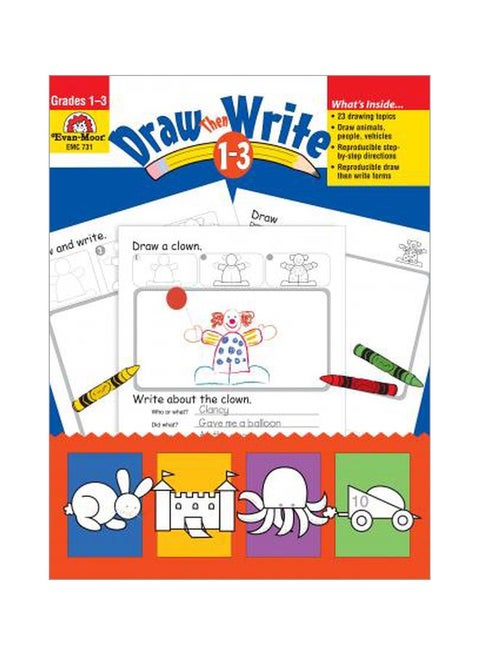 Draw Then Write Grades 1-3 Paperback English - 15 Oct 1999