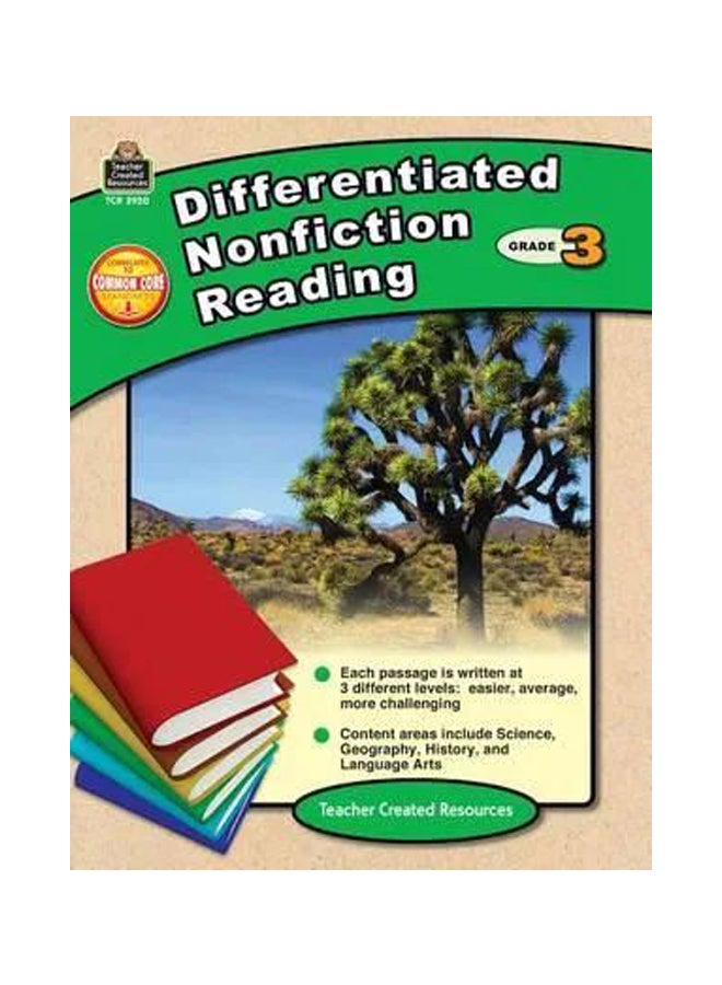 Differentiated Nonfiction Reading Grade 3 paperback english - 01 May 2010