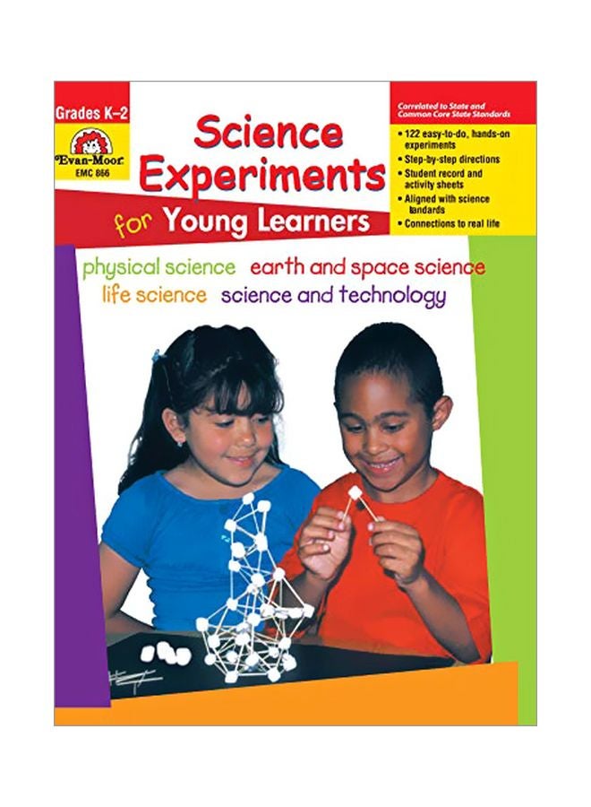Science Experiments For Young Learners Paperback English by Evan-Moor Educational Publishers - 36770 