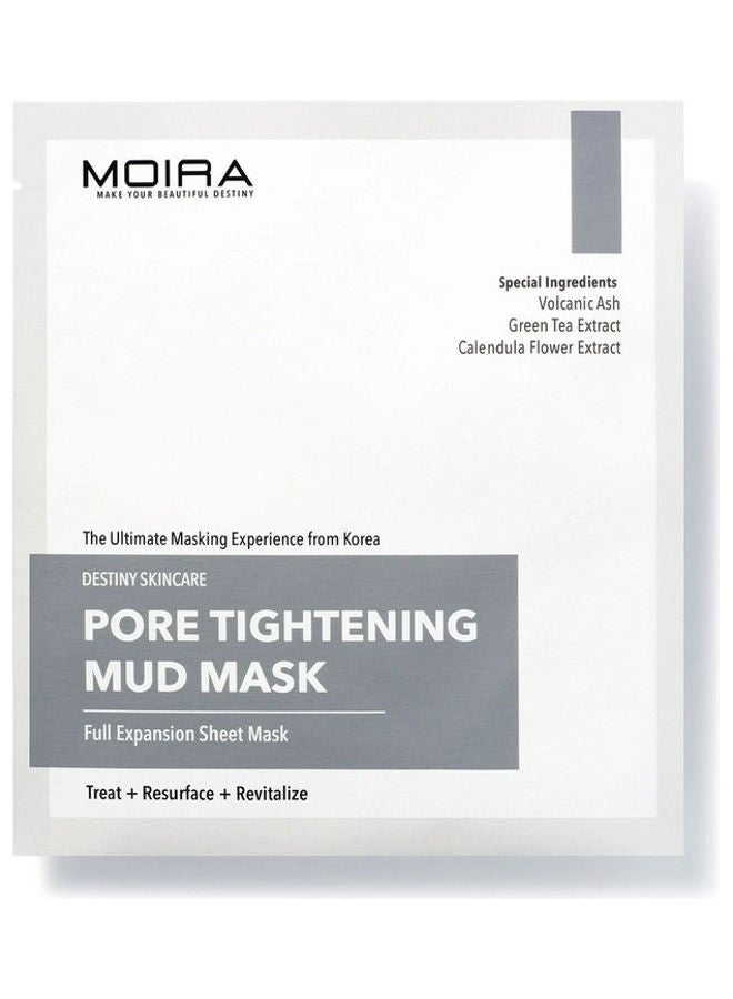 moira Pore Tightening Mud Mask 21grams - Image 1