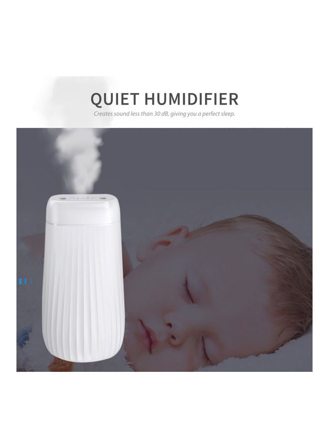 USB Household Mute Humidifier H34447W-KM White - Image 1