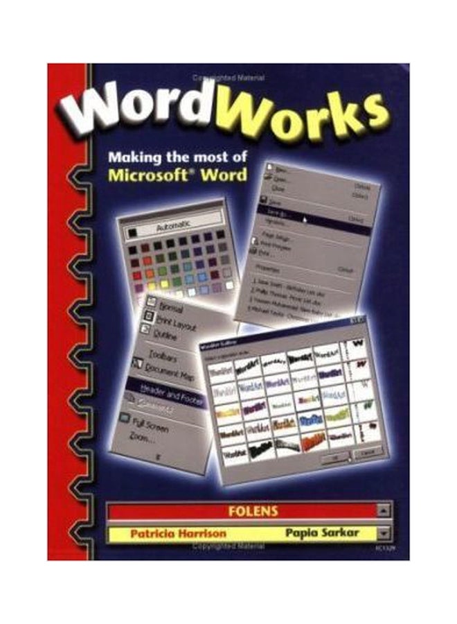 Word Works: Textbook : Making The Most Of Microsoft Word Paperback English by Harrison, Patricia - 01032018 