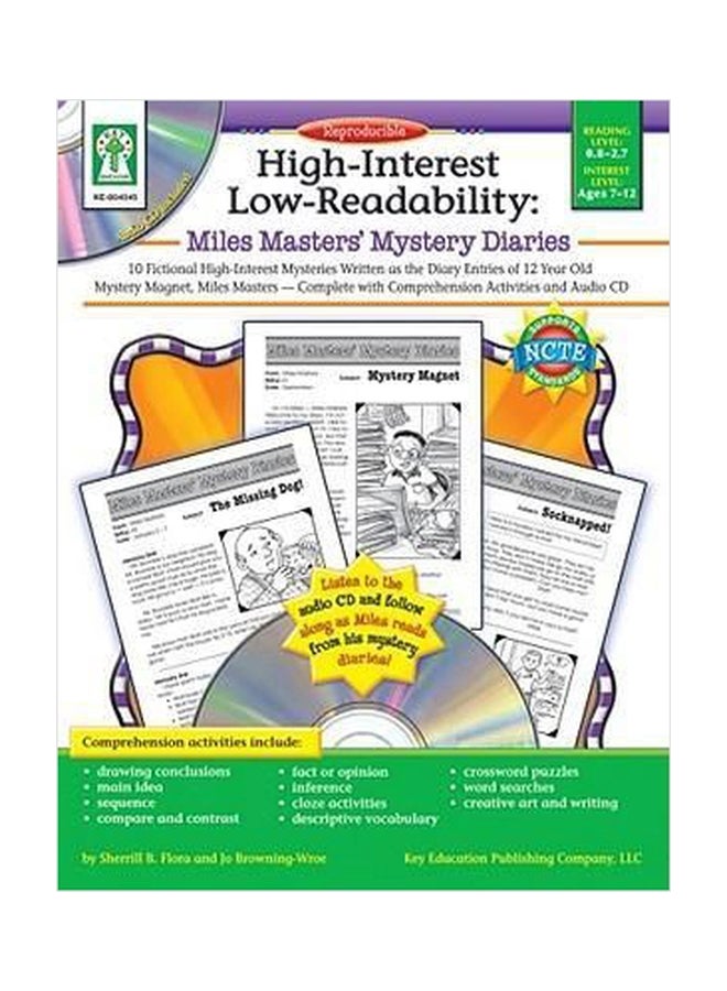 Miles Masters' Mystery Diaries Paperback English by Sherrill B Flora - 1032018 
