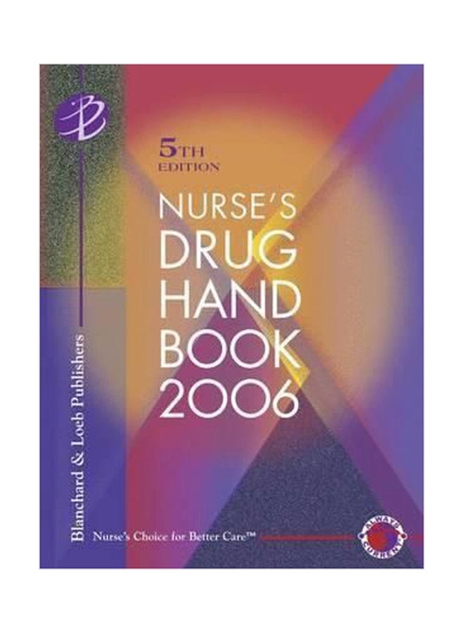 Nurses Drug Handbook 2006 Paperback English by Ross Blanchard - 1032018 