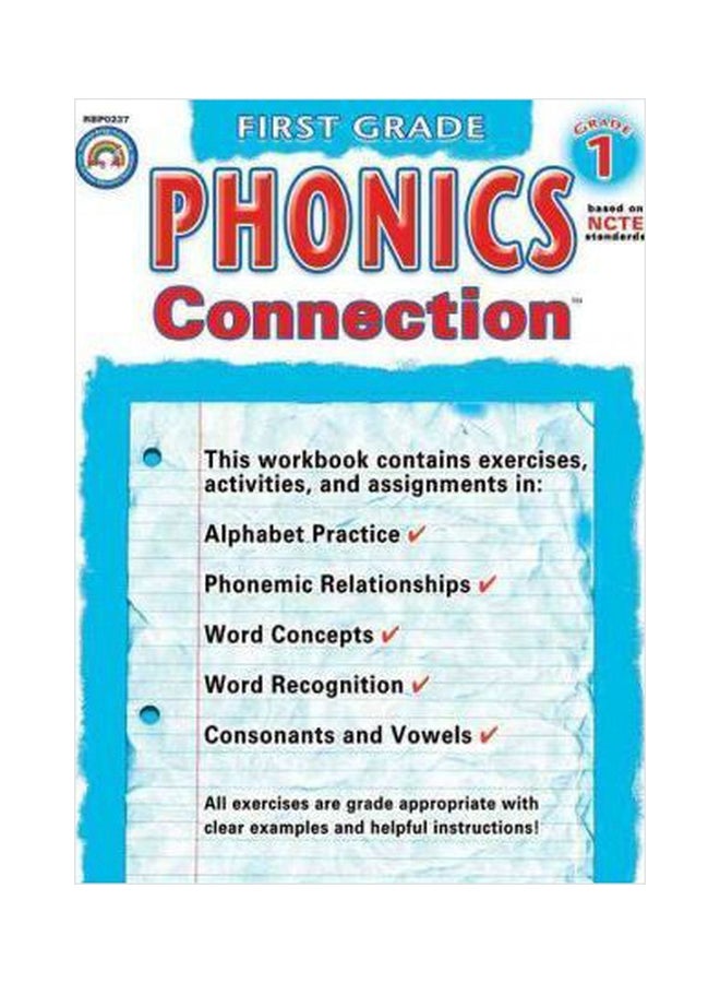 Phonics Connection Grade 1 Paperback English by Rainbow Bridge Publishing - 01032018