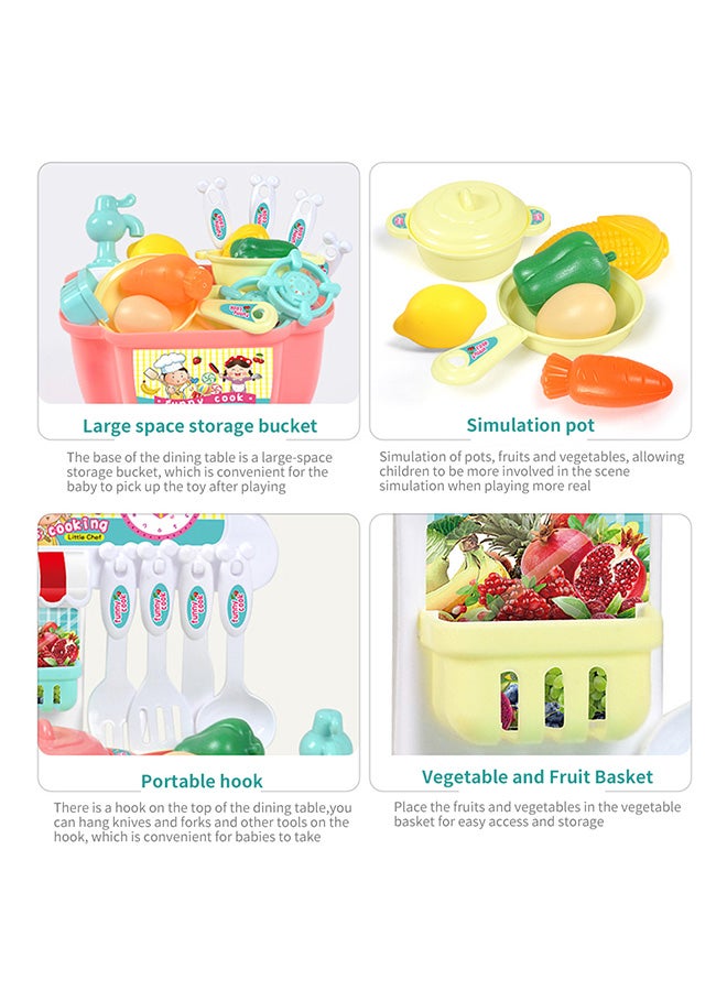كيدل طقم لعبة مطبخ للأطفال 23.5x10.5x26سم - Image 5