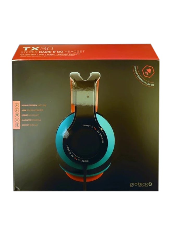 TX30 Headset Multicolour