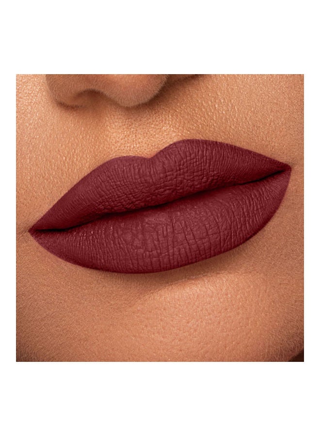 Character Creamy Matte Lip Colour Dark Maroon  - Image 2