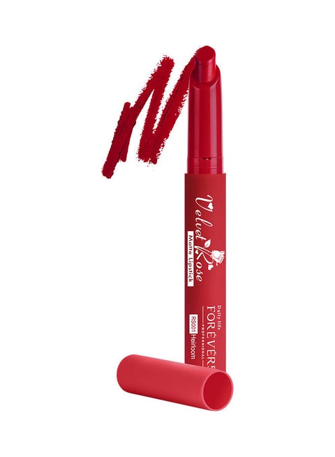Velvet Rose Matte Lipstick Dark Red