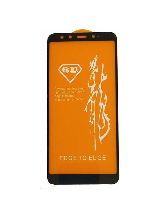 9H 6D Edge To Edge Full protection Glass Screen Protector For Xiaomi Mi A2/Mi 6X Black/Clear