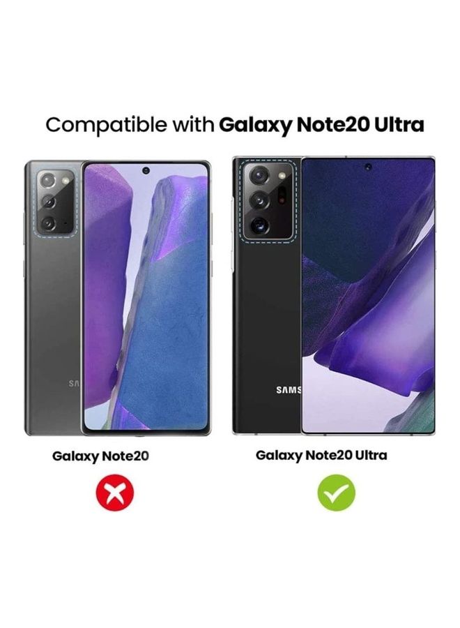 Camera Lens Protector For Samsung Galaxy Note 20 Ultra Black - Image 2