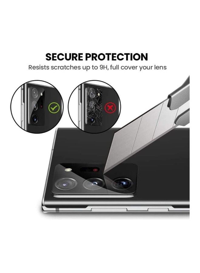 Camera Lens Protector For Samsung Galaxy Note 20 Ultra Black - Image 4