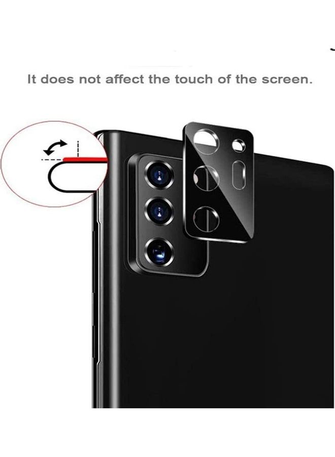 Camera Lens Protector For Samsung Galaxy Note 20 Ultra Black - Image 3