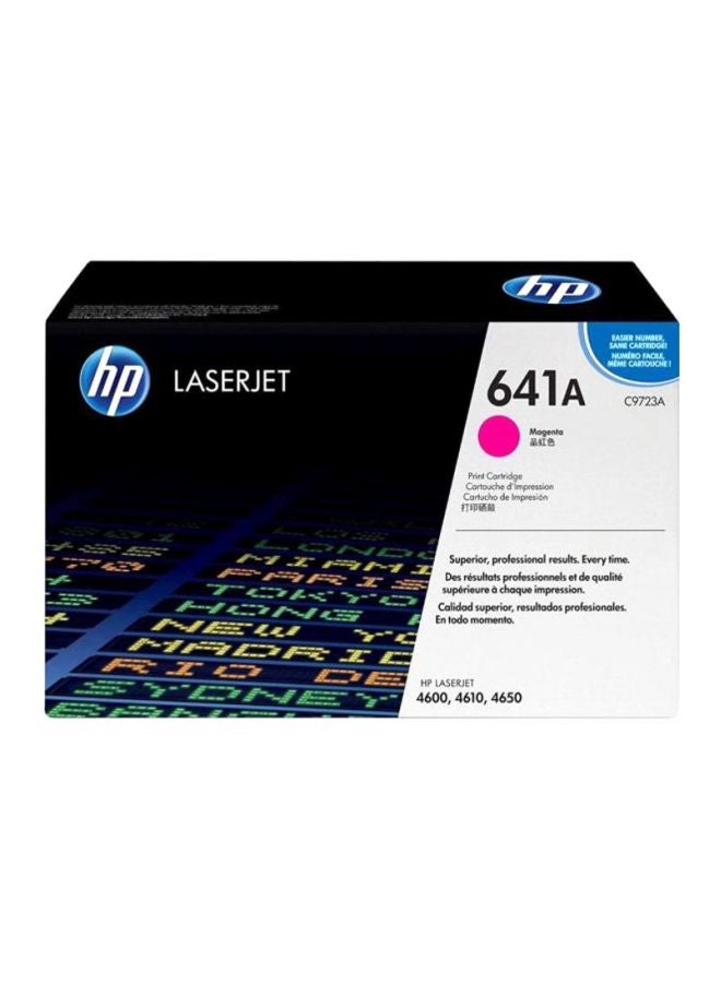 HP خرطوشة حبر لطابعة ليزر جيت 641A أرجواني - Image 1