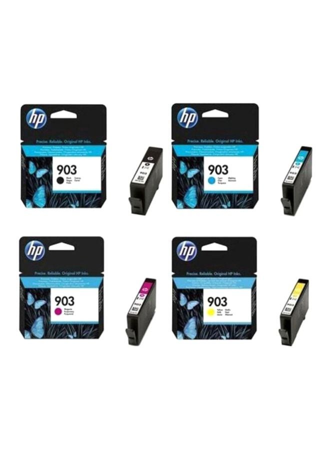 HP 4-Piece High Yield Ink Multicolour