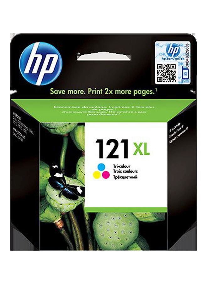HP - 121XL Ink Cartridge Multicolour - Image 1