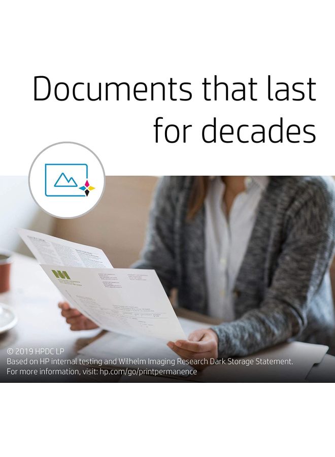 HP خرطوشة بيج وايد أصلية 913A 913A أصفر - Image 2