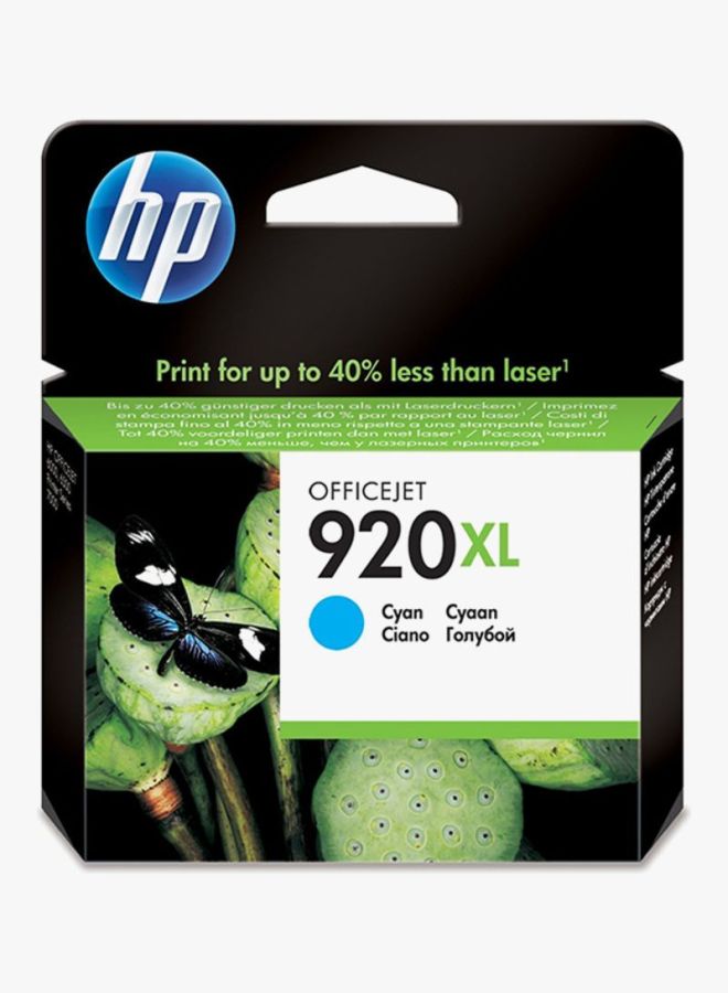 HP 920XL Officejet Ink Cartridge Cyan - Image 2