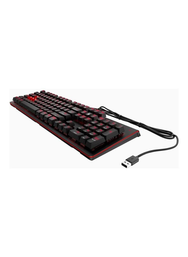 HP - Omen USB Wired Keyboard 1100 - Image 1